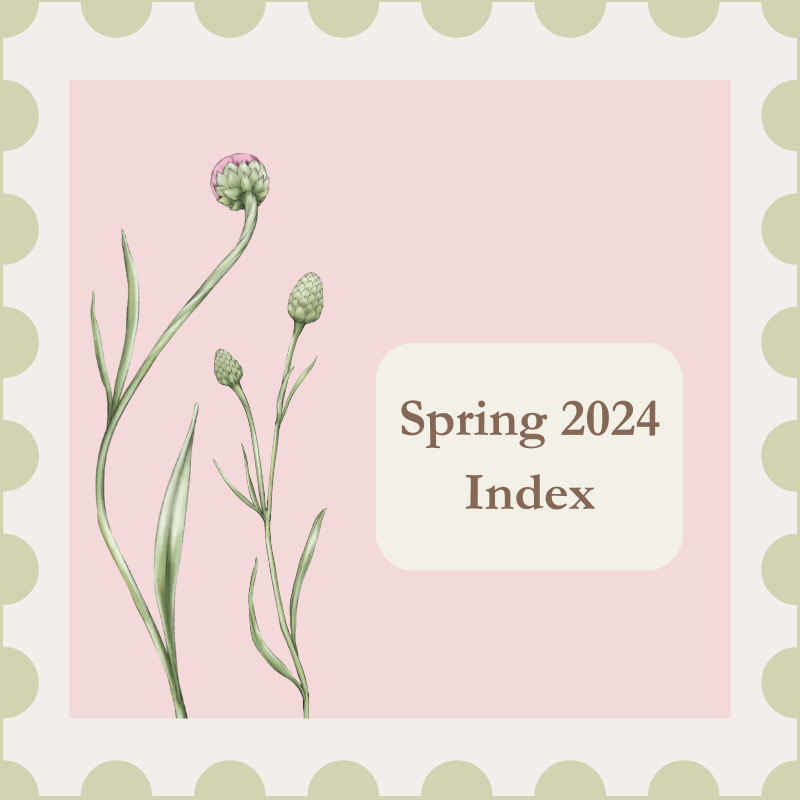 Spring 2024 index