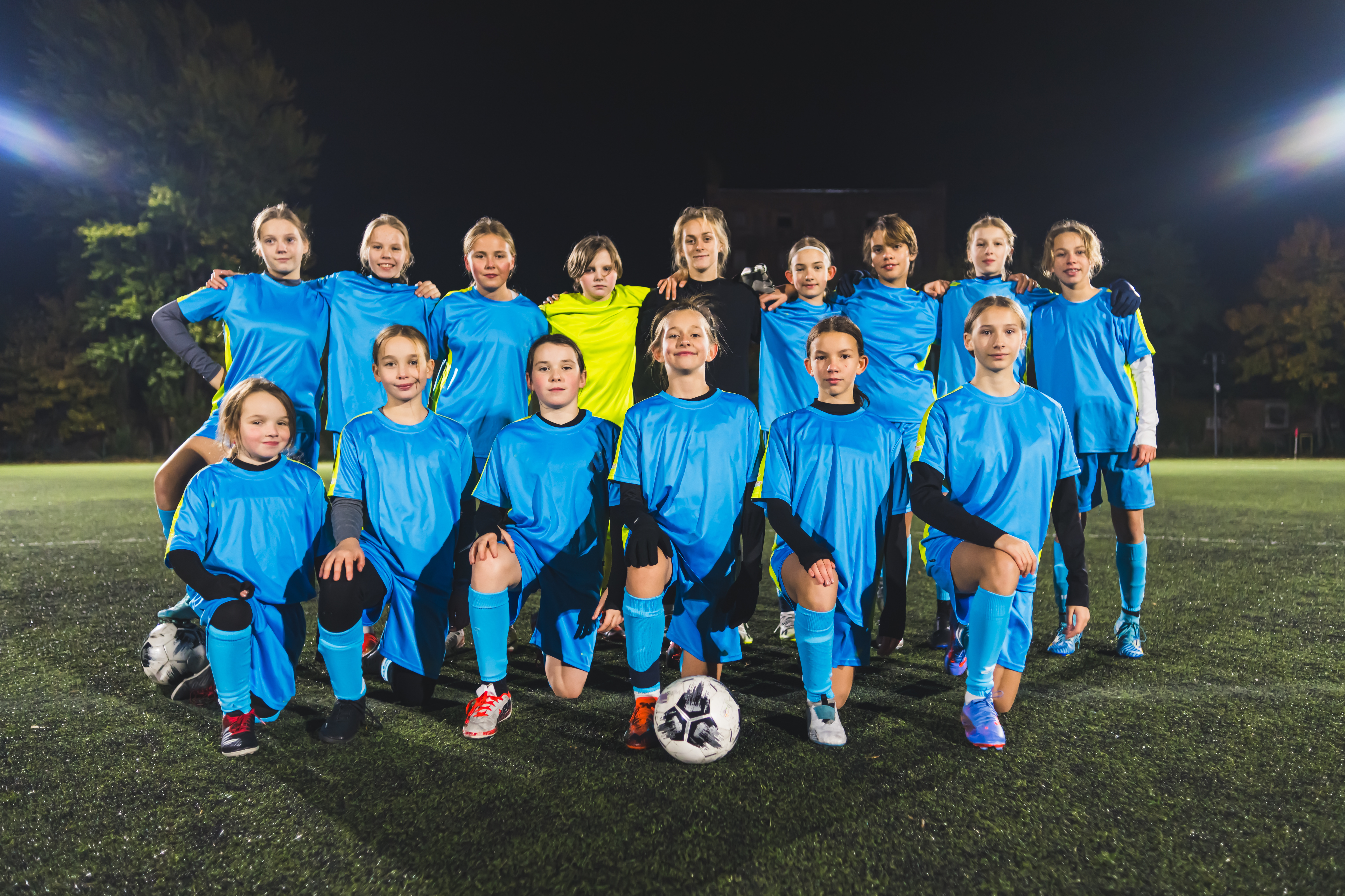 Soccer Team Group Photo