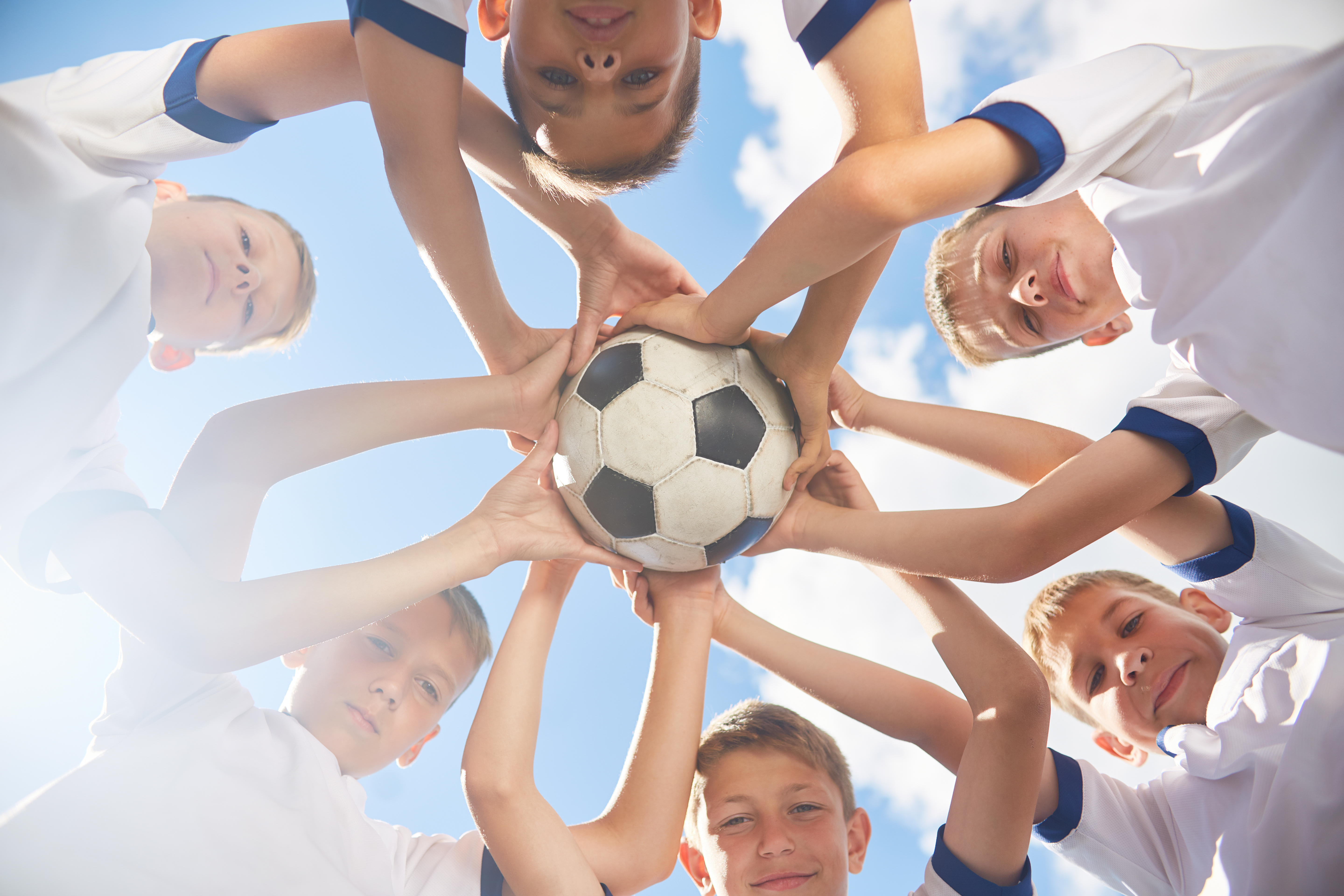 Youth Soccer Team Homepage Photo