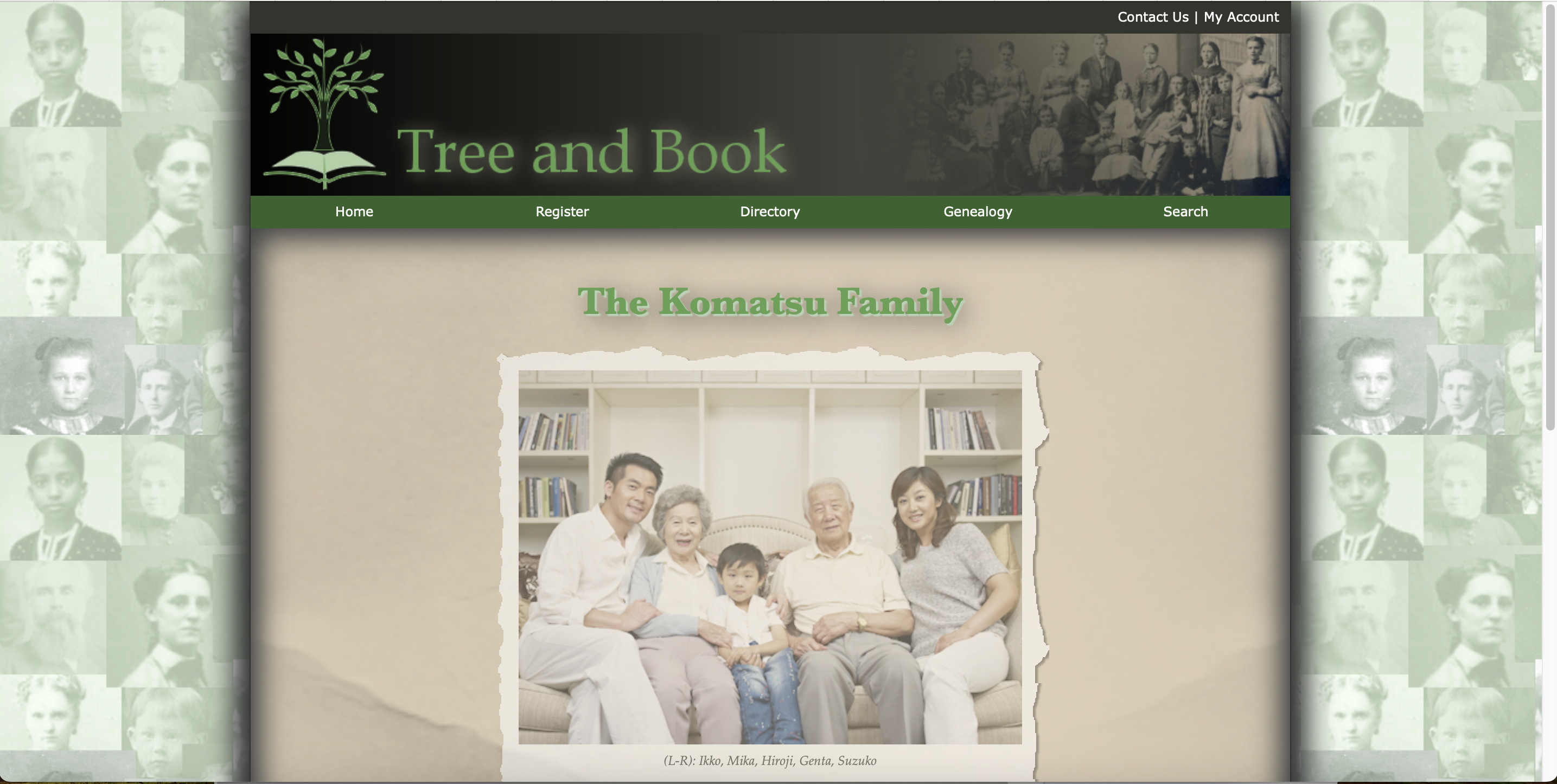 Komatsu Book and Tree Home Page