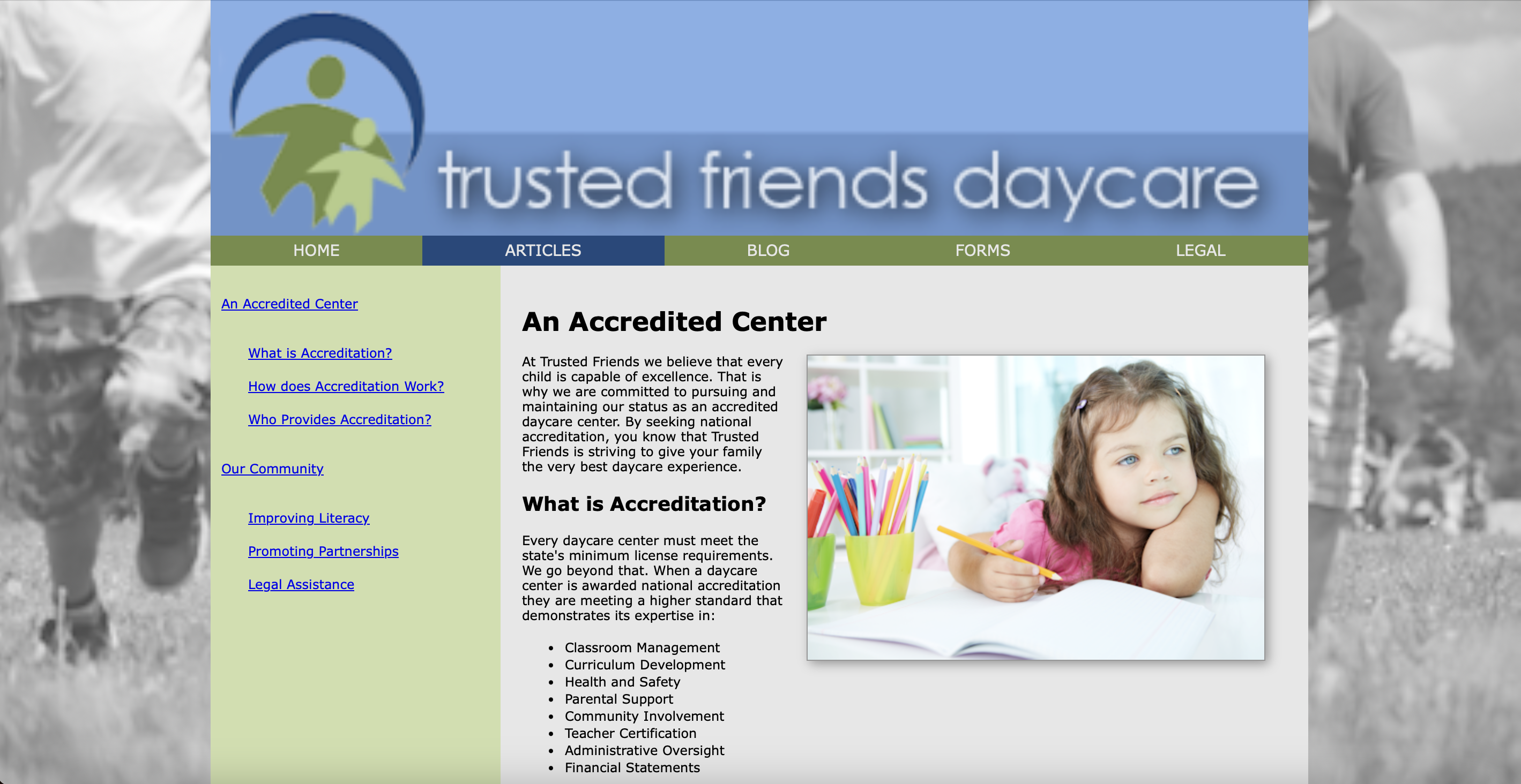 Trusted Friends Articleds