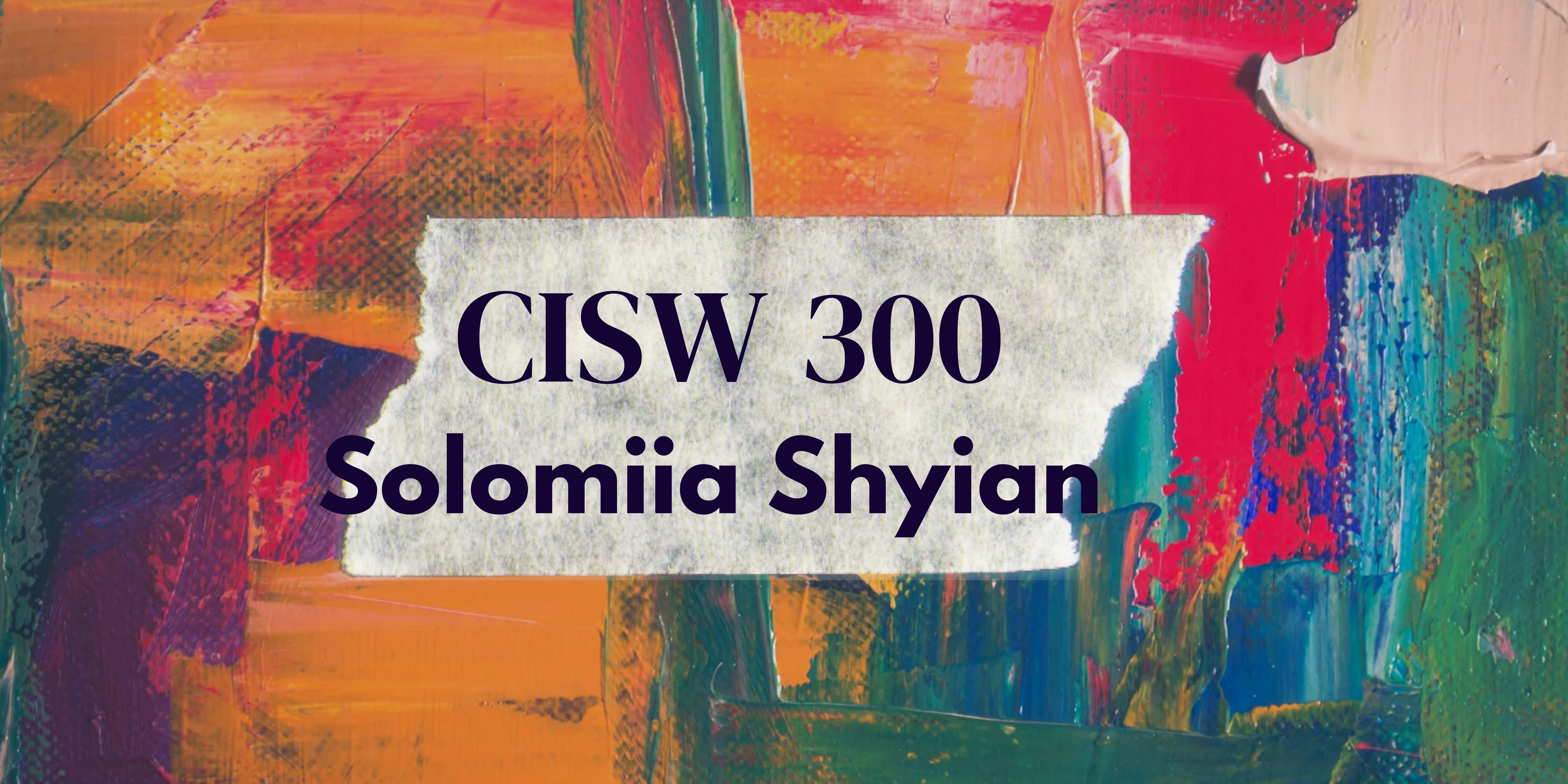CISW 300 banner