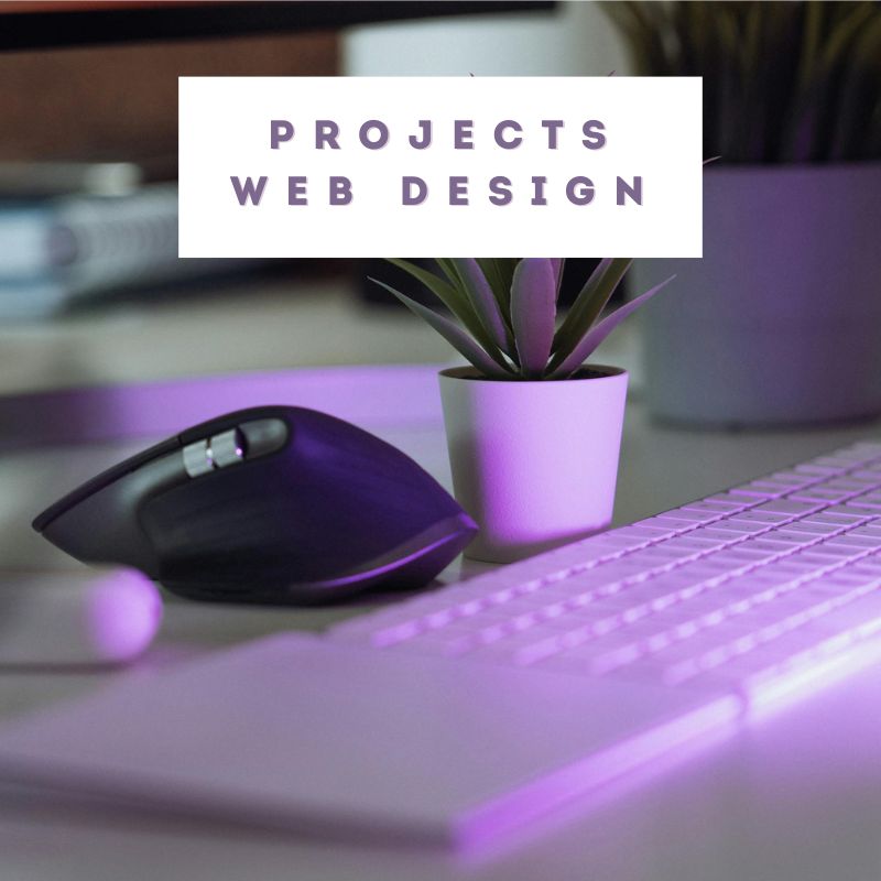 Projects Web Design Image